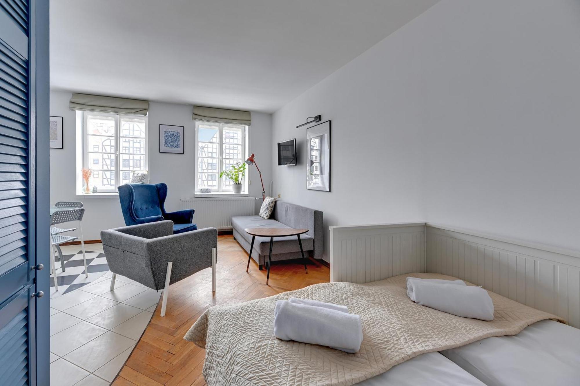 Powroznicza Apartments, Main Old Town & Riverside By Downtown Apartments Гданск Стая снимка
